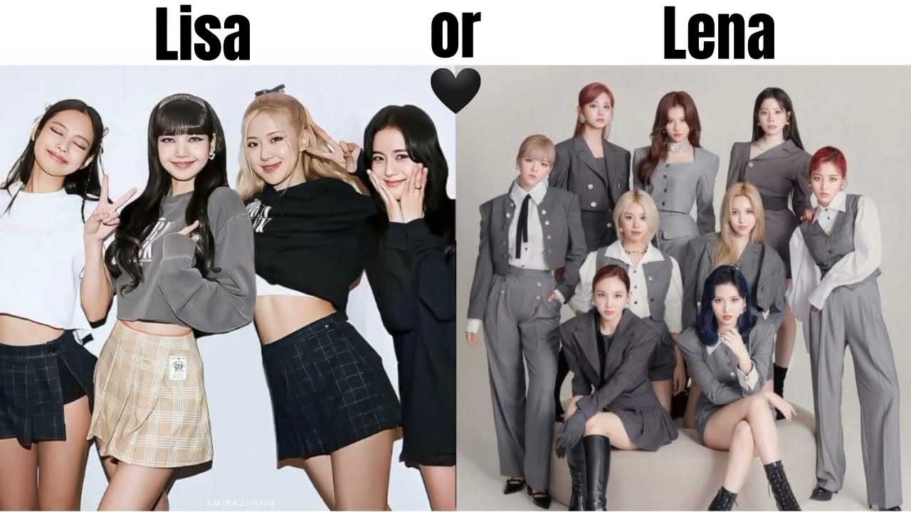 Lisa or lena blackpink vs twice 🖤💖 #like #subscribe #share @magical_universe2457