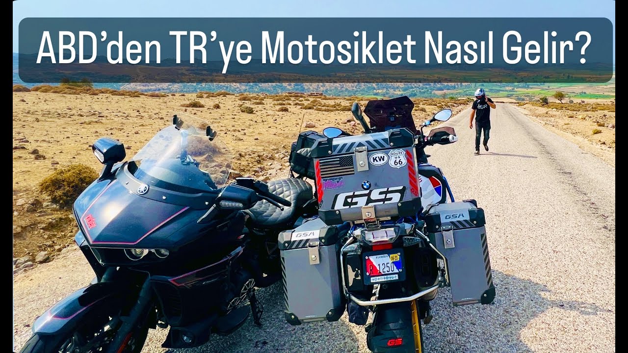 YURT DISINDAN 2 MOTOR GETIRDIK BIRI TR'de TEK | #bmwmotorrad #yamahastareluder #türkiyeturu