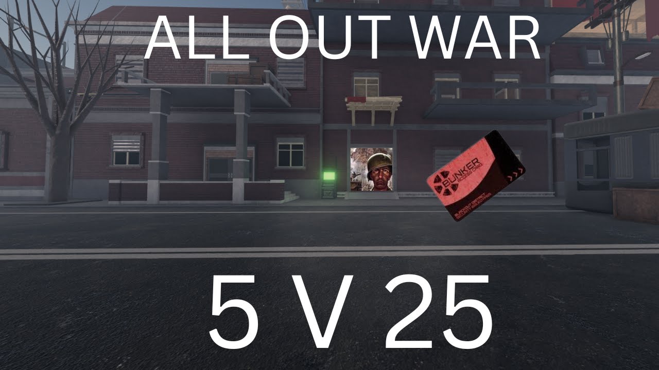 WAR 25 v 5 BLACKOUT REVIVAL