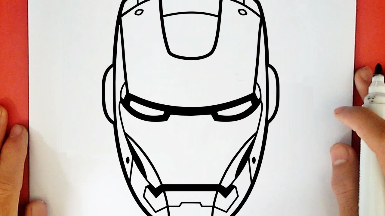 COMO DIBUJAR A IRON MAN