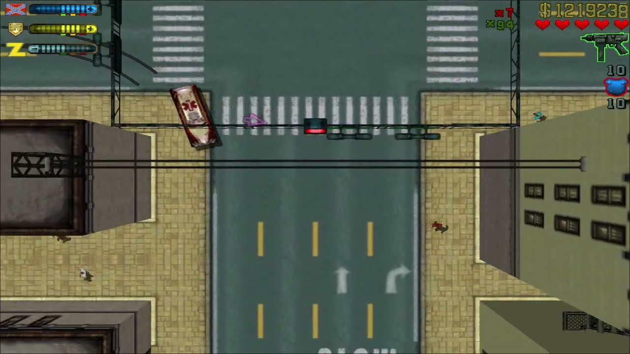 Lets Re-Play GTA 2! Part 12! Residential District - Redneck Missions - Prison Mission Failed AGAIN!
