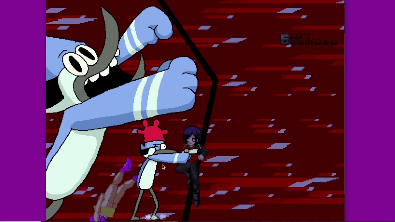 Karane MUGEN Battle #210: Mordecai & Momo Yaoyorozu vs Rigby & Kyoka Jiro