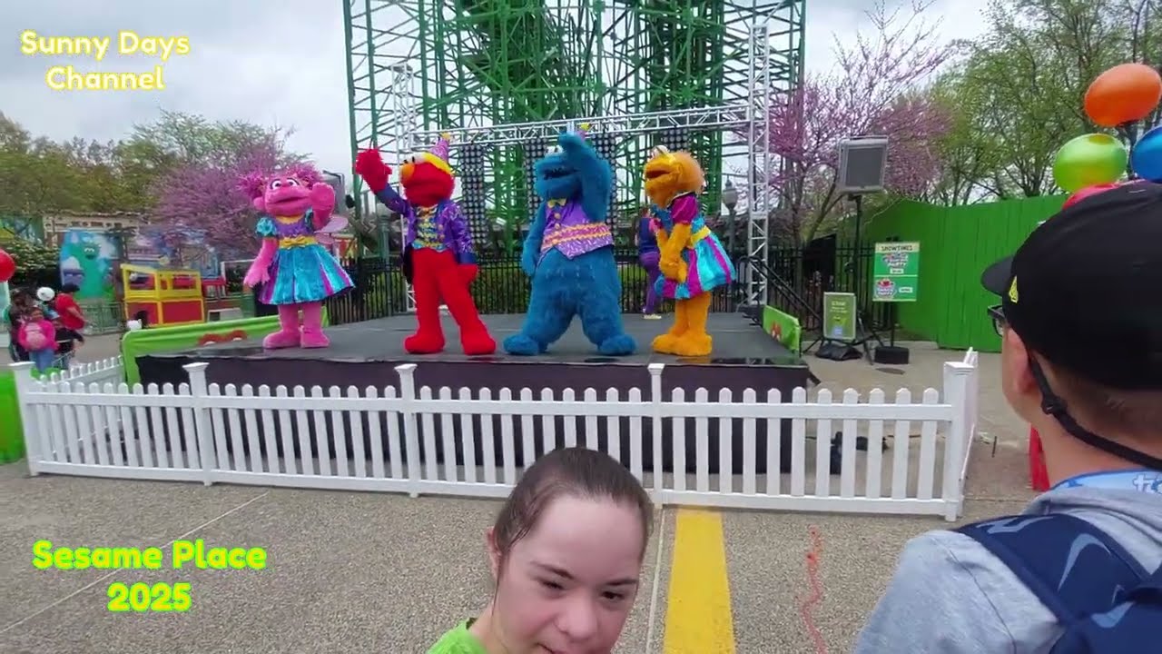 Sesame Place 45th Birthday Celebration Spectacular | Sesame Street Characters | Sunny Days Channel