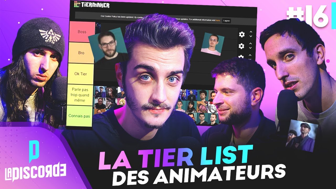 On fait des Tiers List ! | La Discorde #16