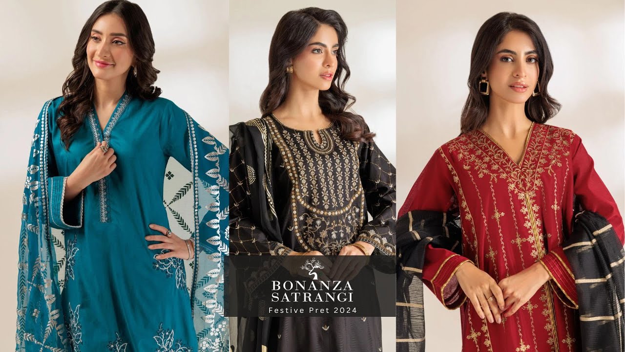 Bonanza Satrangi Festive Pret 2024  | Formals  | Ready to Wear