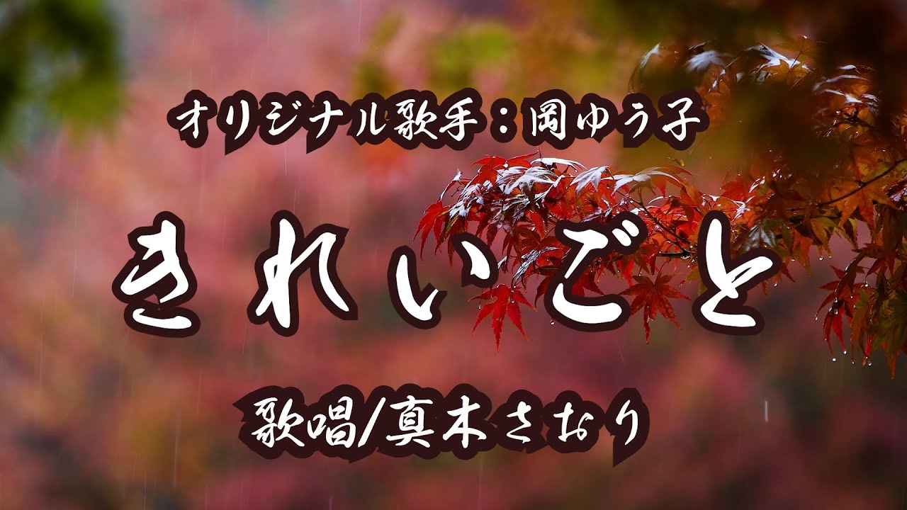 きれいごと（岡ゆう子さん）唄/真木さおり