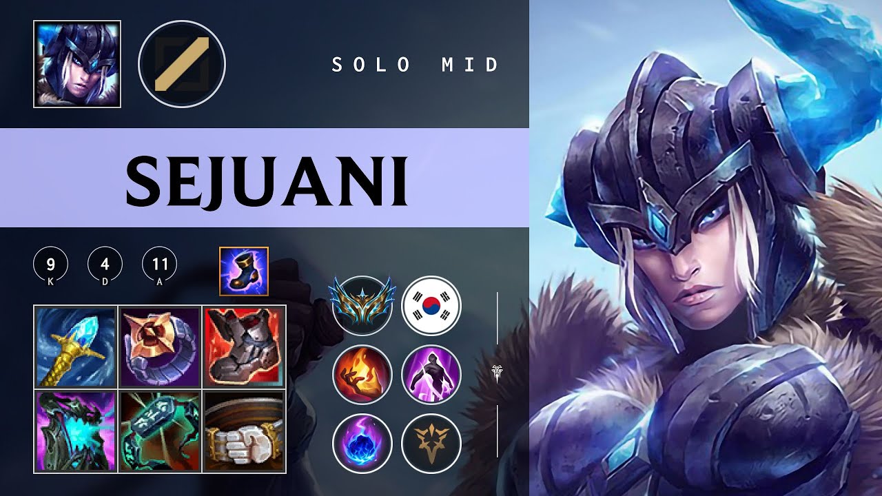 Sejuani Mid vs Kassadin - KR Challenger Patch 26.02