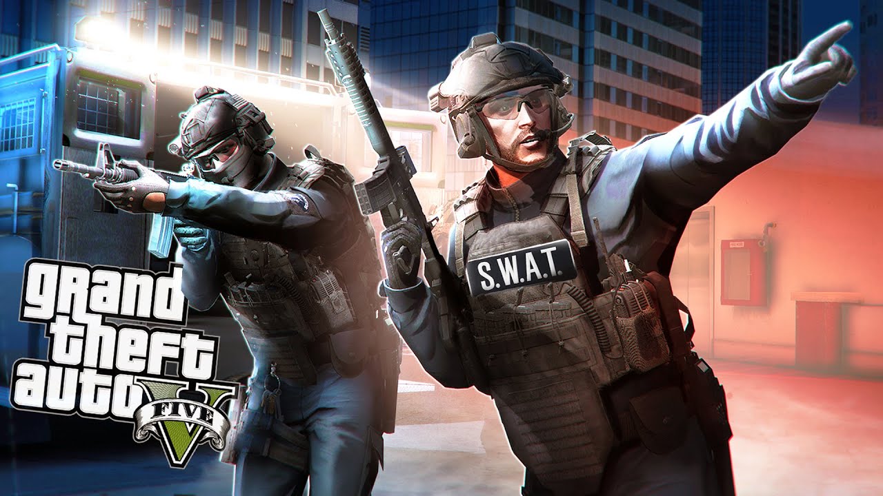 SWAT УНИЧТОЖАЕТ САМУЮ БОЛЬШУЮ БАНДУ В GTA 5 RP!