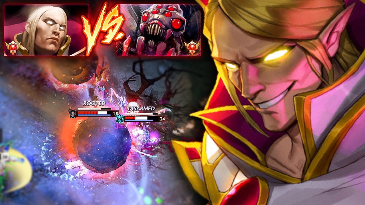 INVOKER vs GRANDMASTER BROODMOTHER MID!! Beautiful Comeback Game | Dota 2 Invoker