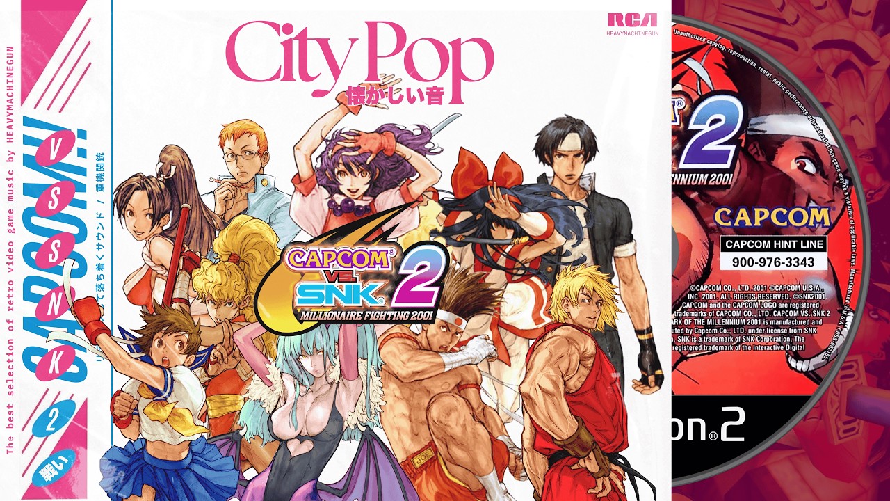 City Pop 🎷 Capcom vs SNK 2 - Millionaire Fighting 2001 🥊