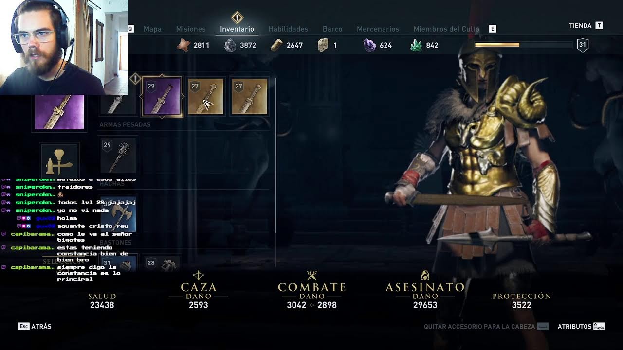 momento mercenario en AC Odyssey || @el_jarl