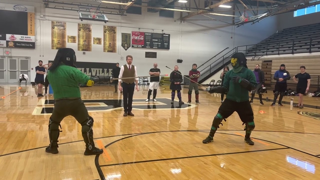 Mid-South Historical Fencing Open 2022 - Rapier Bronze Match