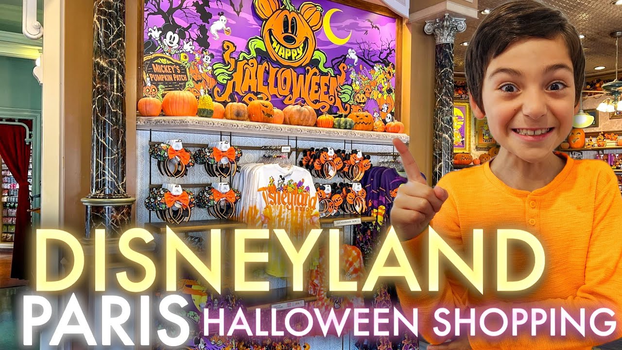 DISNEYLAND PARIS HALLOWEEN SHOPPING | Disneyland Halloween 2025 #disneylandparis2025