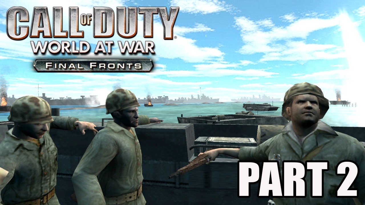 Call of Duty World at War - Final Fronts Walkthrough PART 2  |  BETIO ASSAULT Campaign