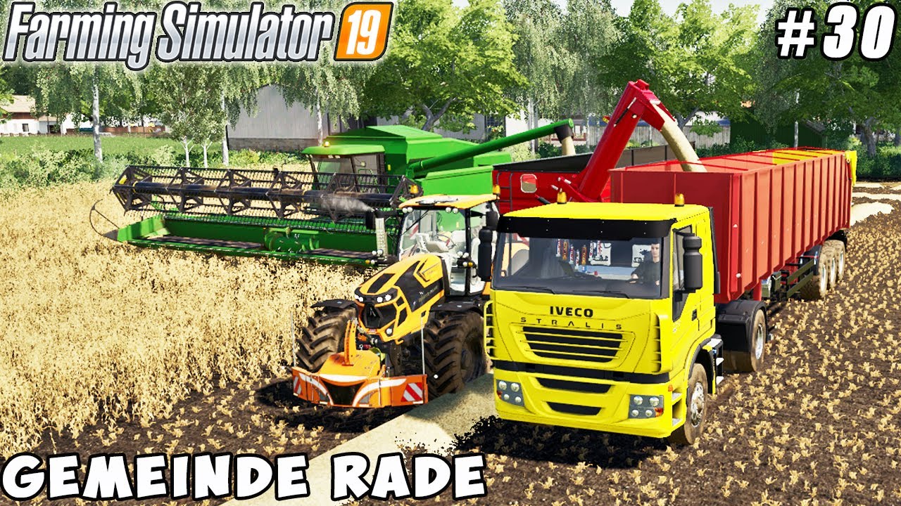 Selling pigs, buying horses, harvesting oats | Gemeinde Rade | Farming simulator 19 | Timelapse #30
