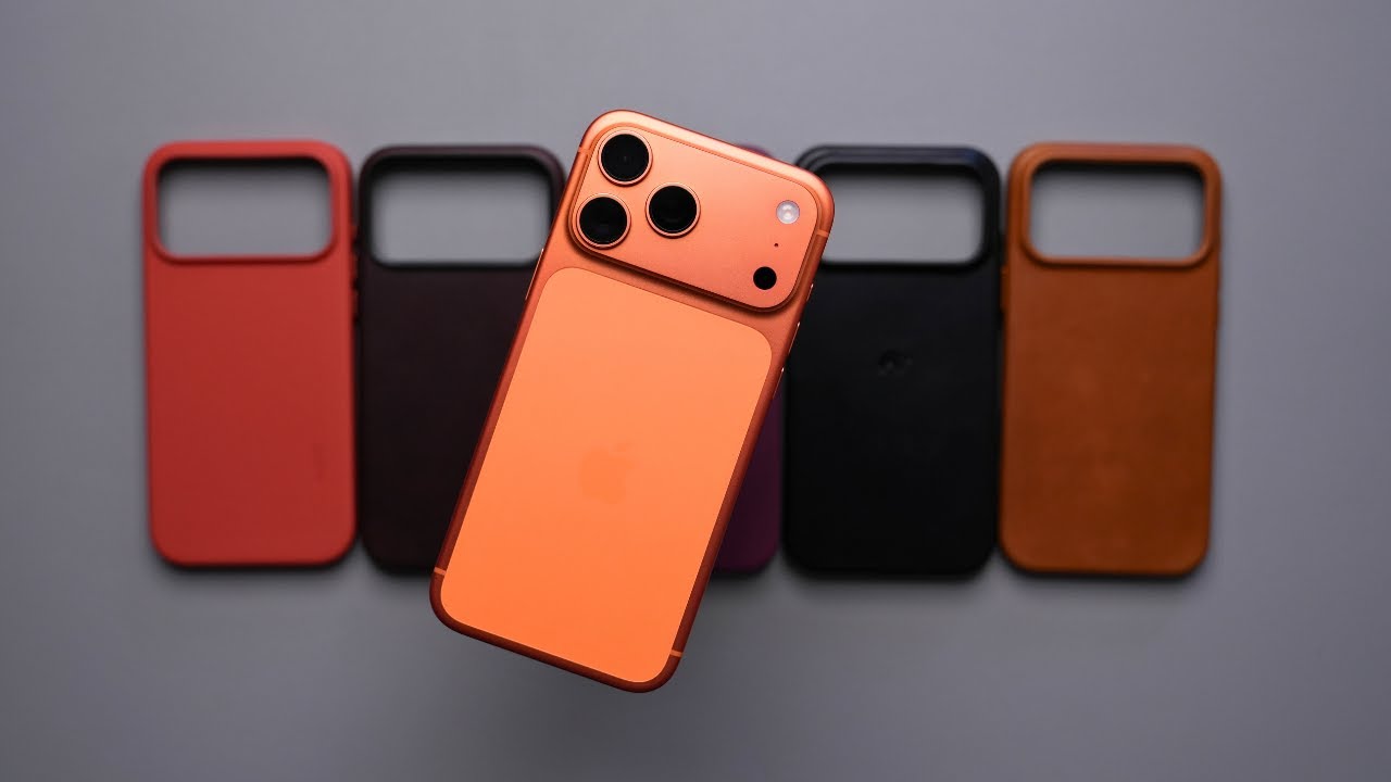 The BEST Leather Cases For The iPhone 17 Pro Max!