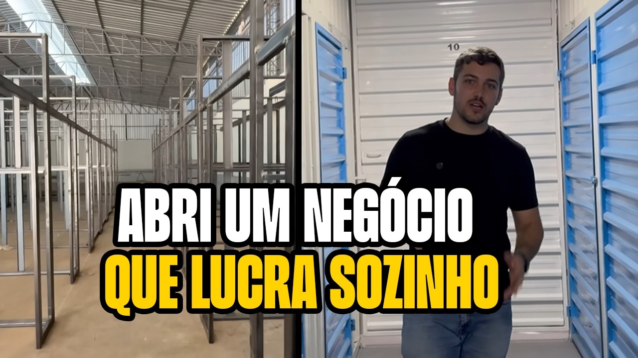 Montei uma Self Storage do Zero em 75 Dias para ter RENDA PASSIVA!