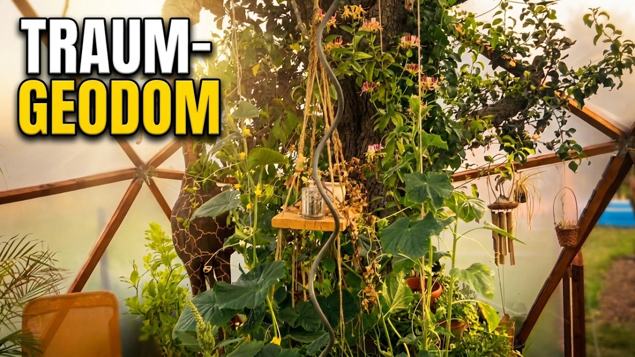 DIY Wie wir unseren Geodome gebaut haben