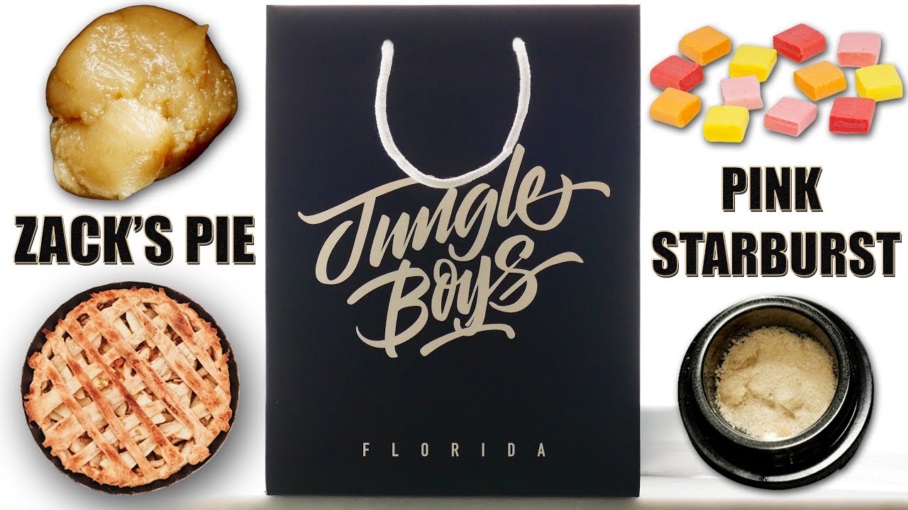 Zack's Pie Piatella & Pink Starburst Full Melt from Jungle Boys Florida | Strain Review