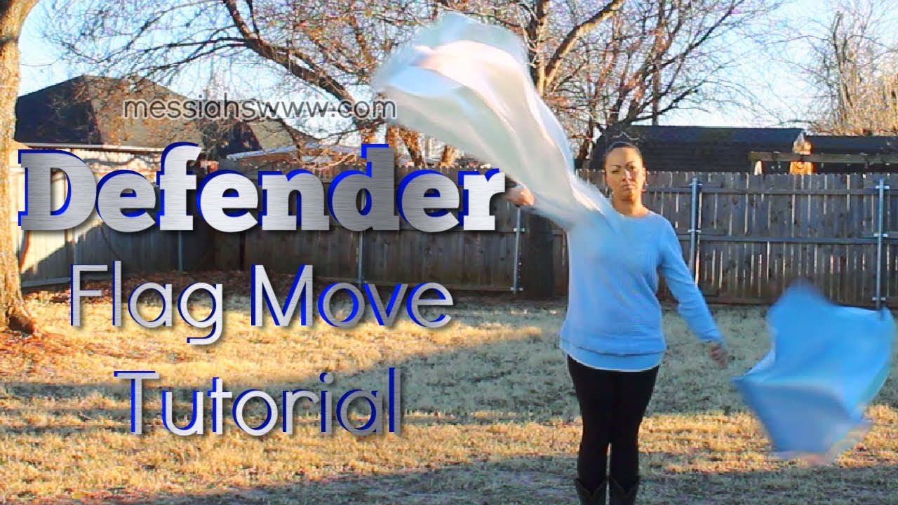 Defender Flag Tutorial / Flag Pattern / Worship Flags