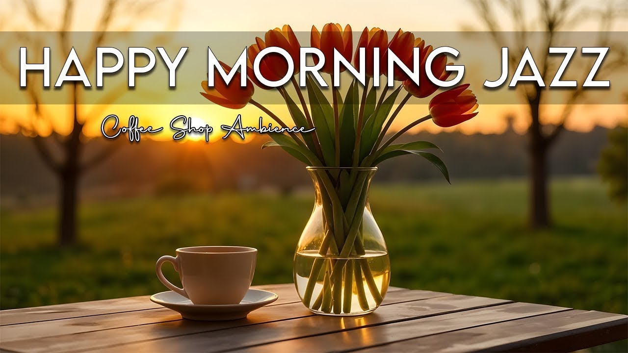 Happy Morning Jazz☕ March Bossa Nova Instrumental & Relaxing Jazz Cafe Music for Studying.