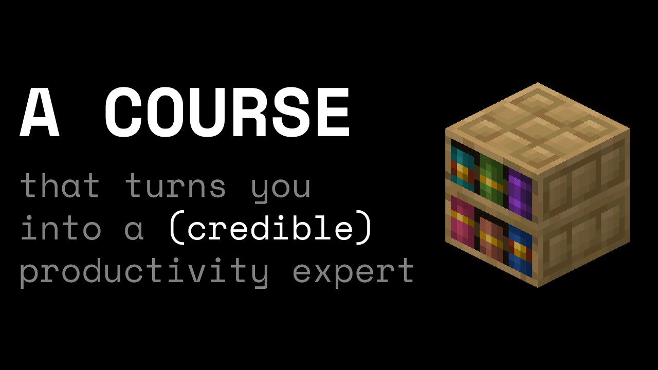 world&rsquo;s shortest productivity course