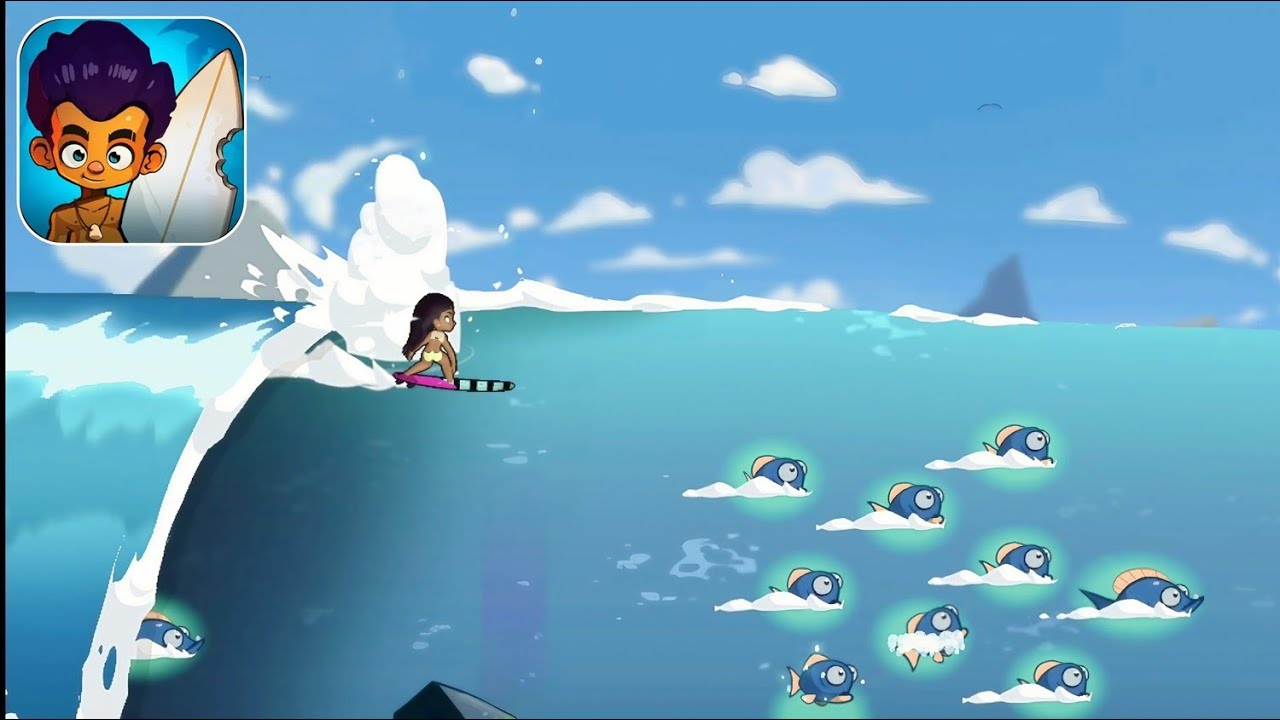 Sushi Surf Shred The Waves Gameplay Walkthrough (Android & iOS)