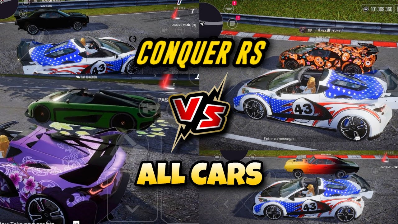 Drive Zone Online | New Drag King | Conquer RS Vs All Cars | @Rohangamer8880 