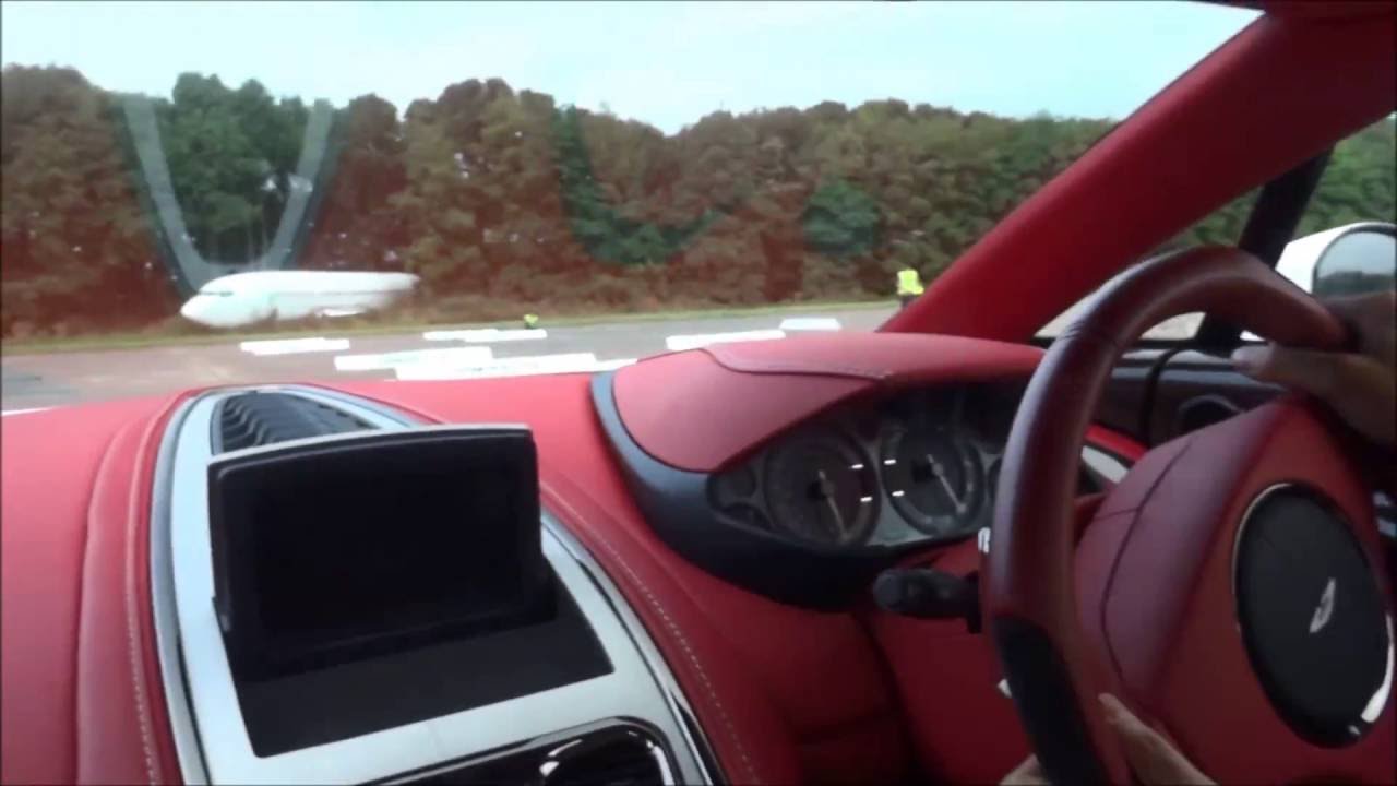 200 MPH Ride in Aston One 77+ amazing sounds top speed run!