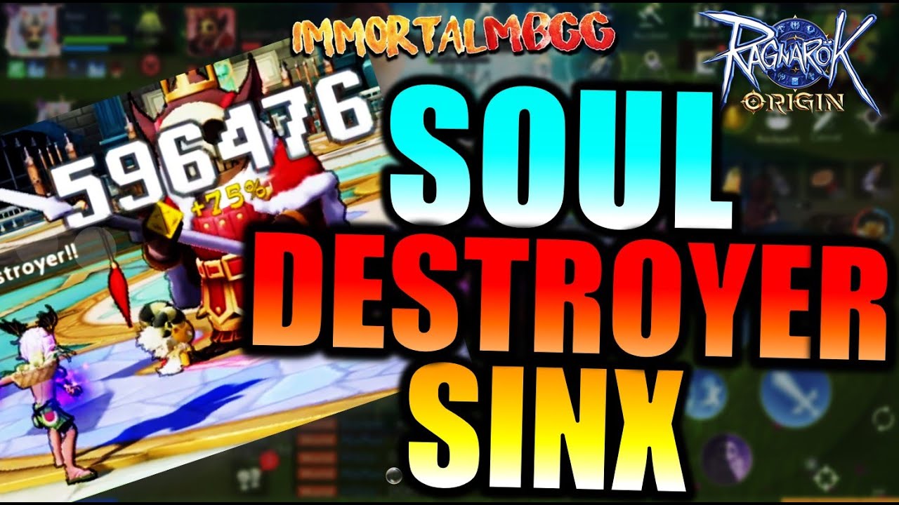 THE ULTIMATE SOUL DESTROYER ASSASSIN CROSS BUILD!! - RAGNAROK ORIGIN