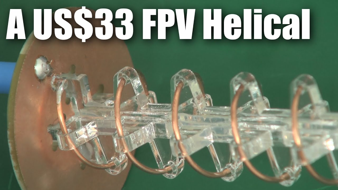 Спиральная антенна FPV за 33 доллара США
