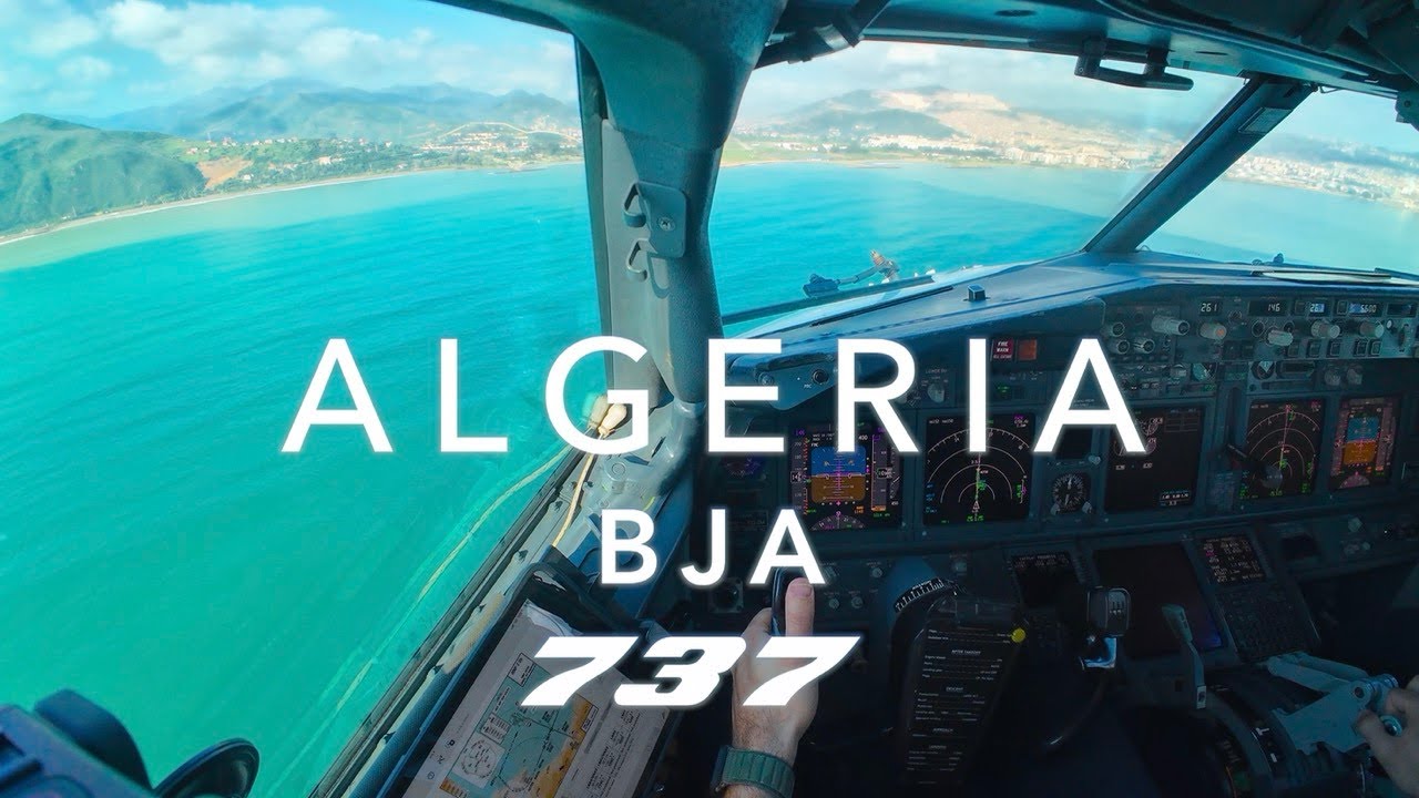 ALGERIA | BOEING 737 LANDING 4K