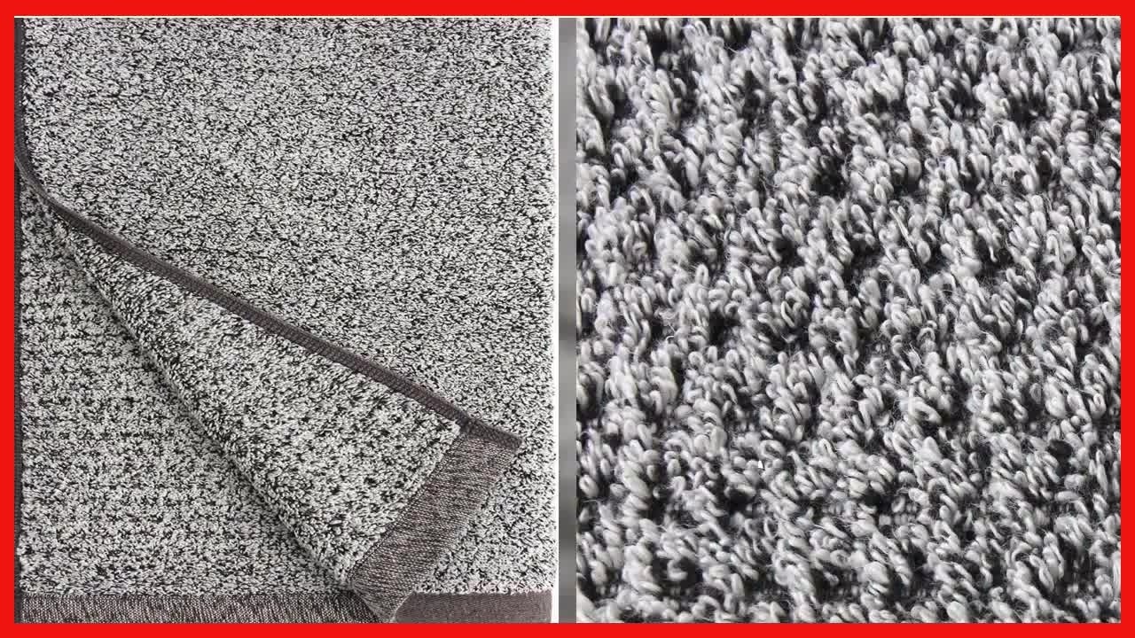 Everplush Diamond Jacquard Quick-Dry Hand Towels: Soft, Absorbent, and Durable
