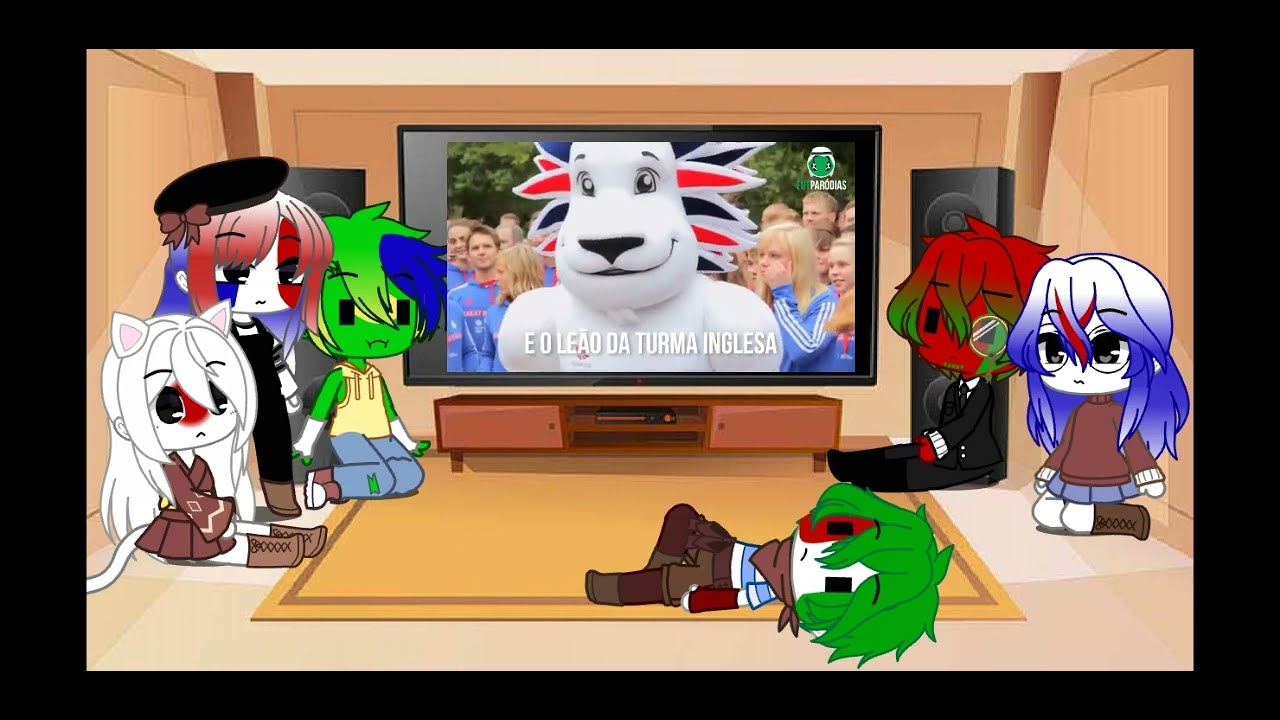 Meus países favoritos reagindo só mascote topzera 2/@futparodias