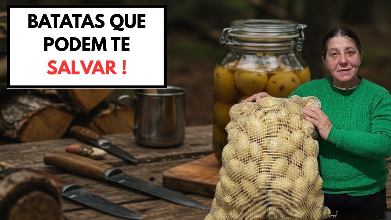 Um dos alimentos mais VERSÁTIL na sobrevivência! BATATAS!