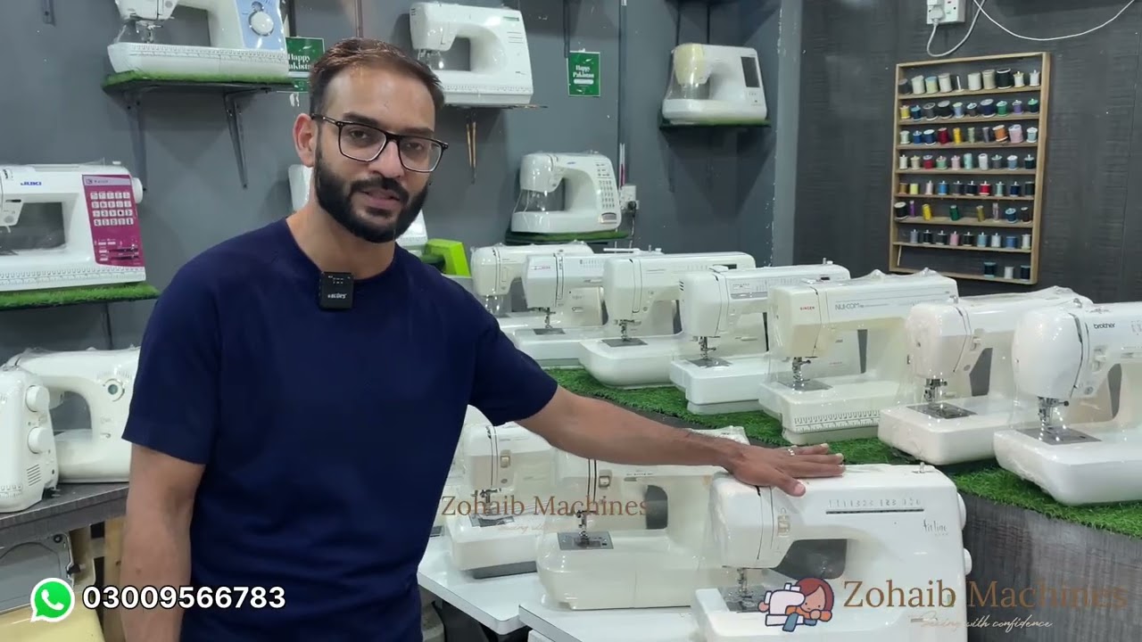Japanese imported sewing machine available at zohaib machines 