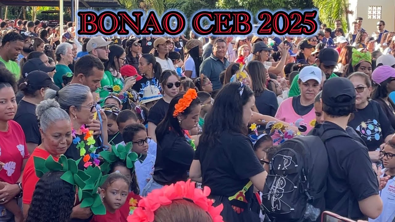 Recorrido Bonao Caminata centro educacional Bonao (CEB) 2025 #bonao #recorridobonao #fula #ceb