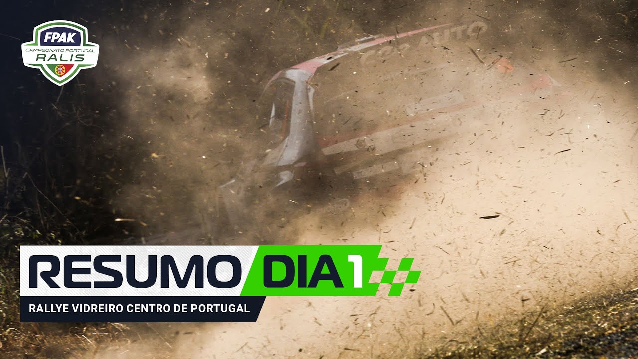 Resumo Dia 1 ⎸ CPR Rallye Vidreiro Centro de Portugal 2025