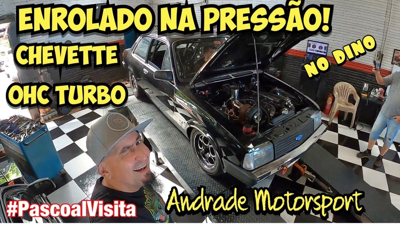 Enfiamos pressão no Chevette OHC turbo! #pascoalVisita