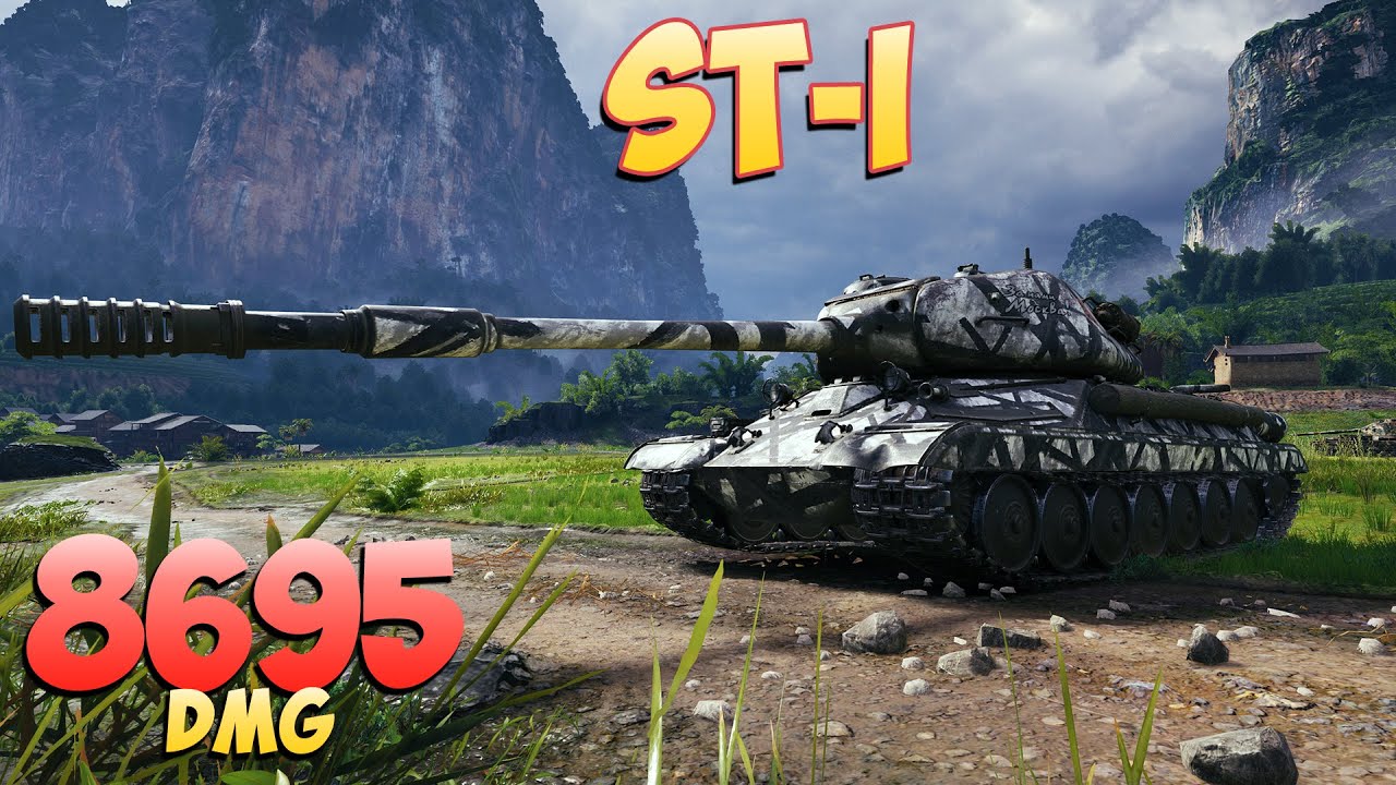 ST-I &bull; One step to the Top! - 4 Kills 8.6K DMG &bull; World Of Tanks