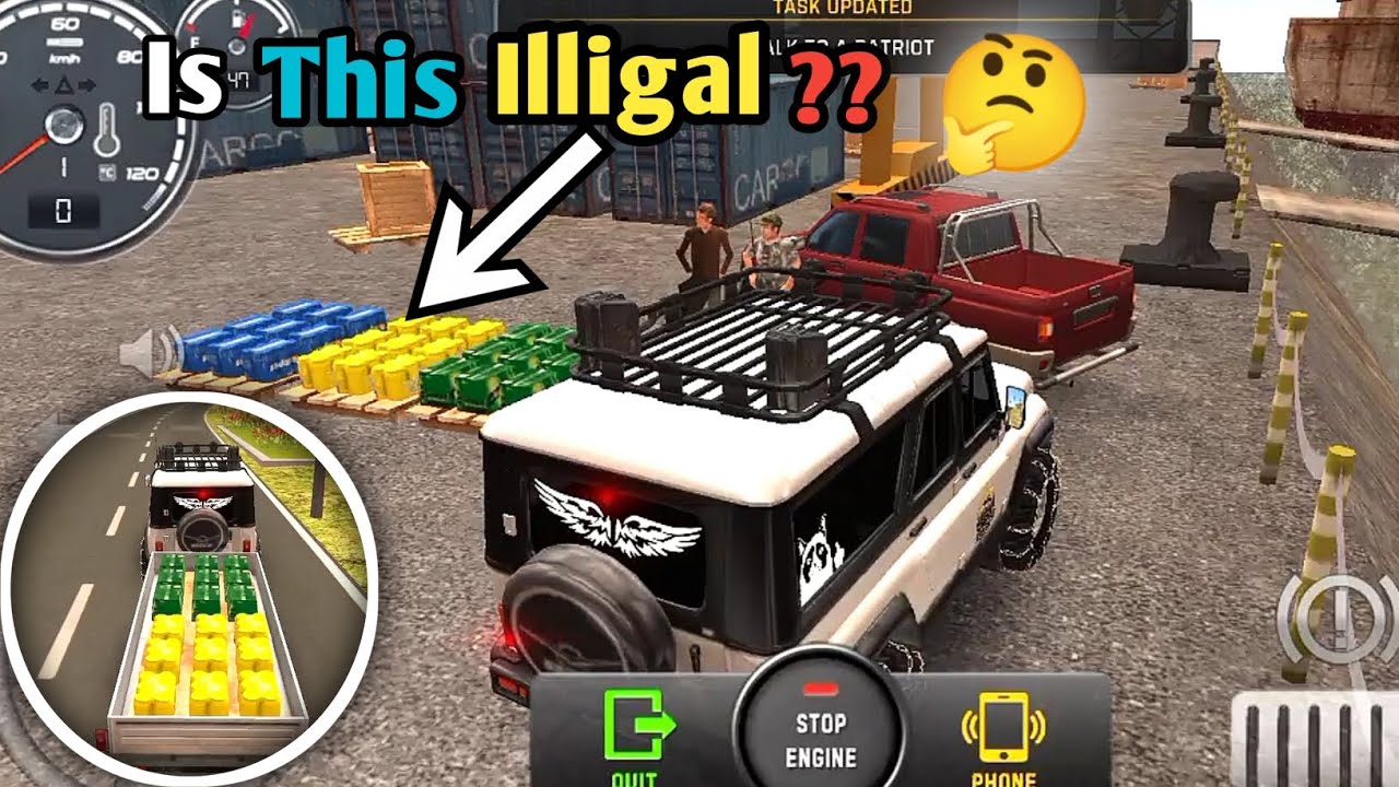 Delivered Goods of Patriot - Russian Car Driver UAZ HUNTER Gameplay Walkthrough - @RaiDeNIsLive.