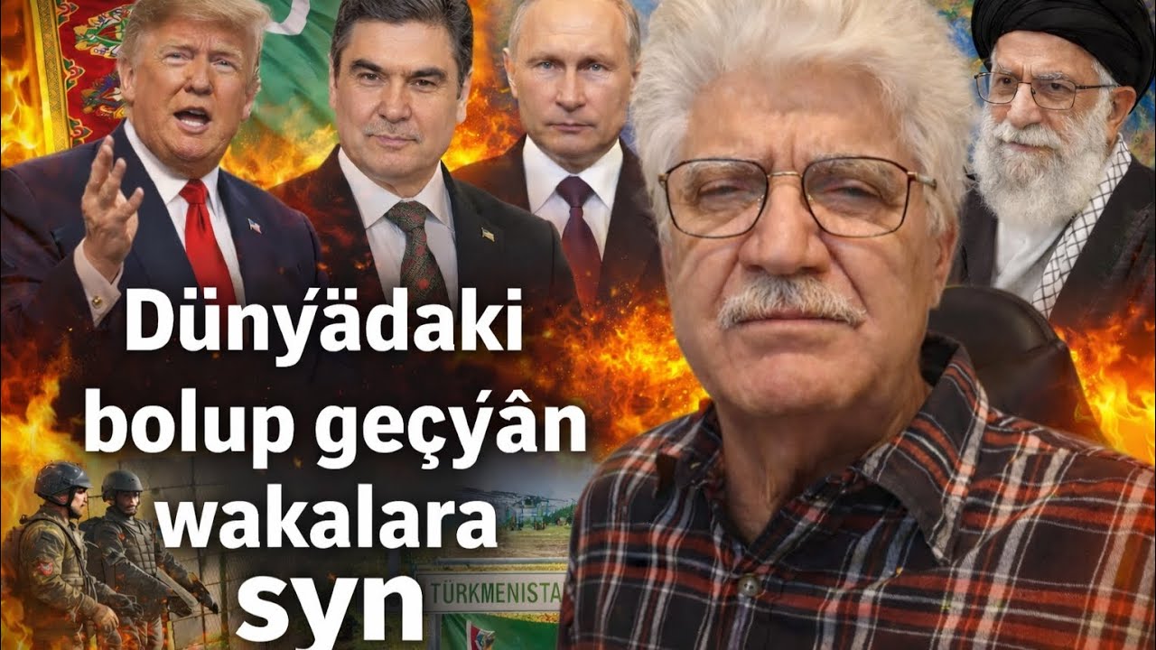 Halmyrat Söýünow Dünýädäki syýasy wakalara syn #turkmenistan #video #2026 #usa 
