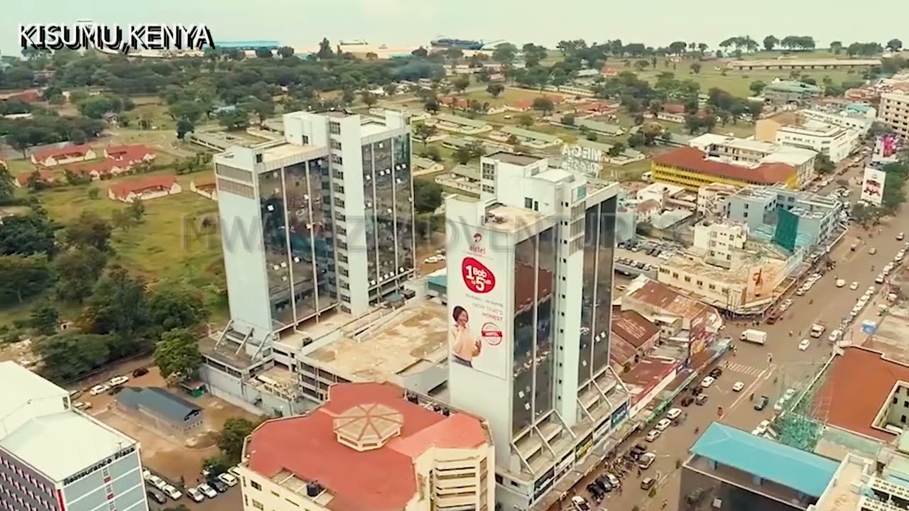 KISUMU CITY DRONE VIEW