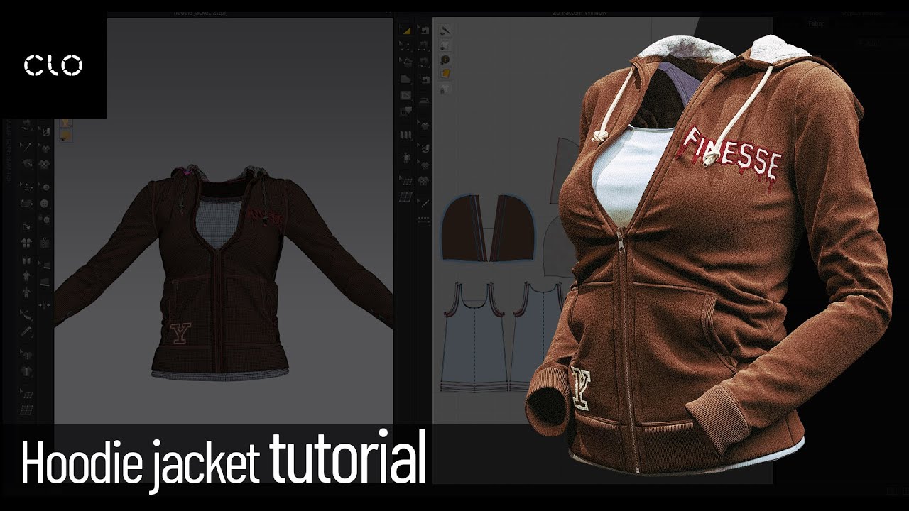 Hoodie jacket Tutorial