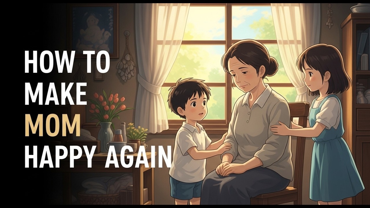 How to Make Mom Happy Again | English Listening Practice (A1)
