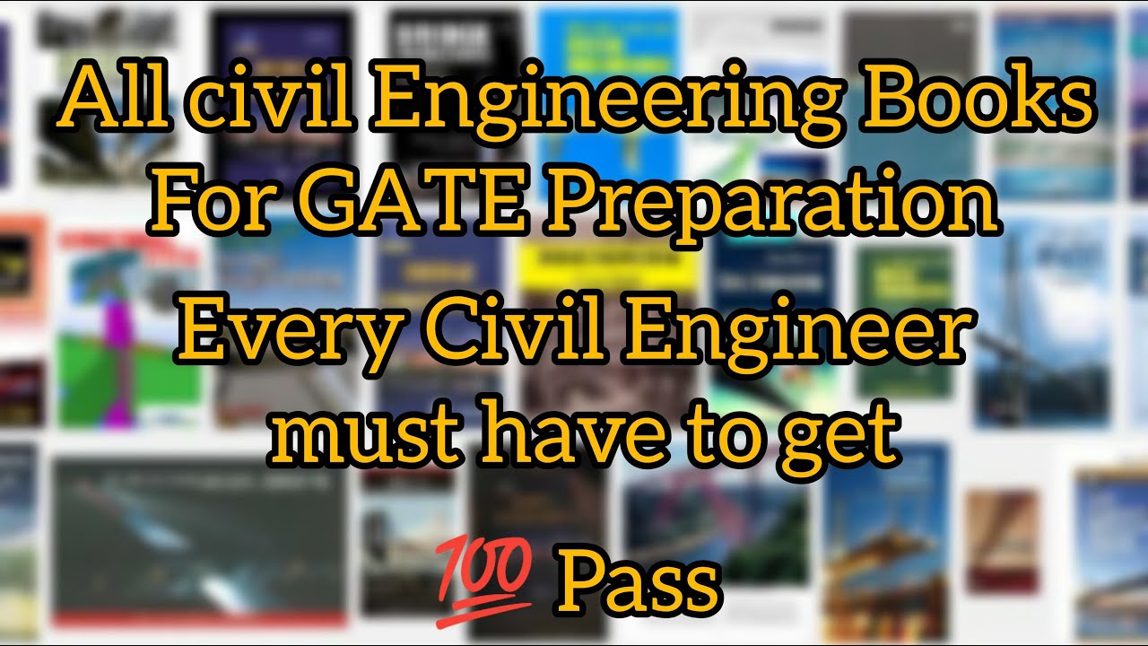 Important Book for Civil Engineering To Get Pass in GATE Exam