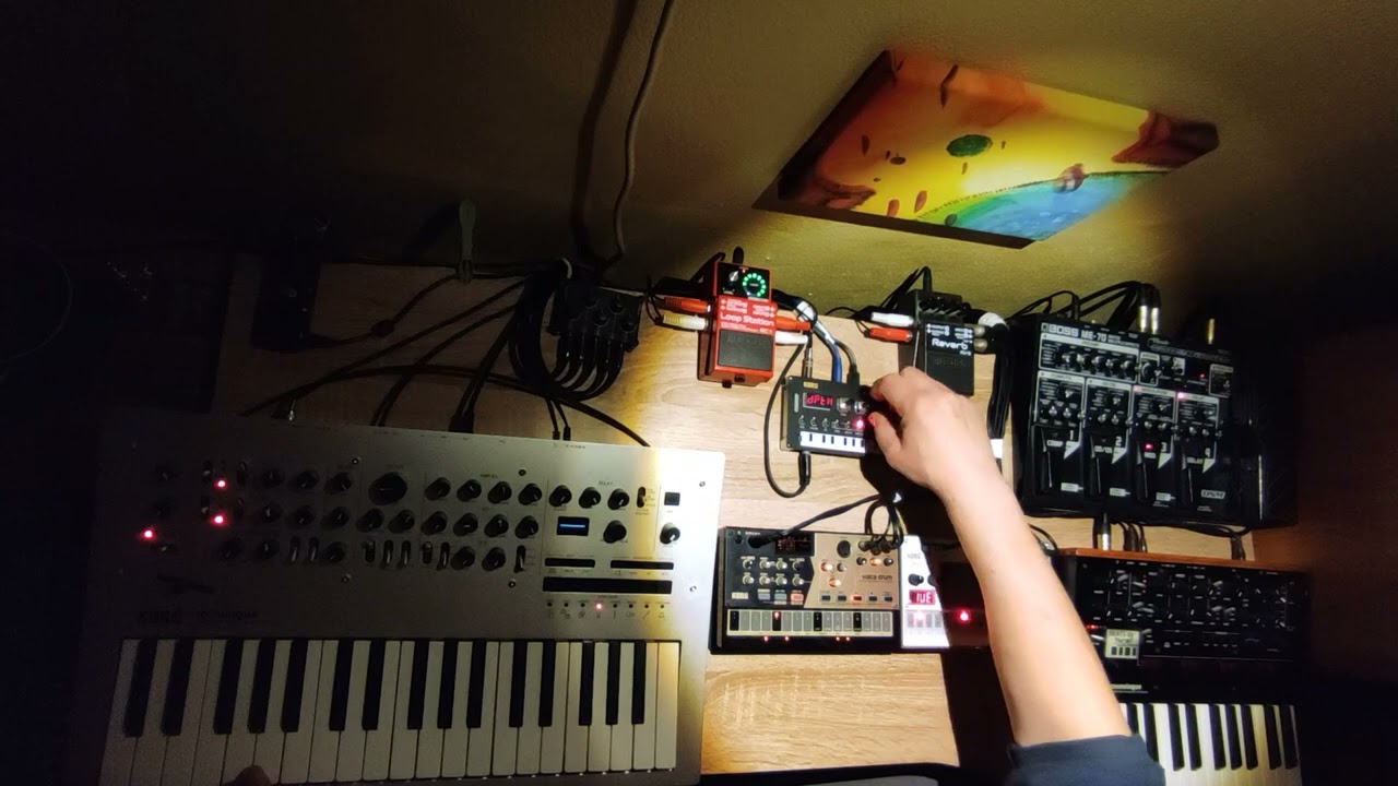 LIVE TECHNO 2025.03.29 # Korg Monologue, Minilogue, Volca Drum, Volca Sample 2, NTS-1