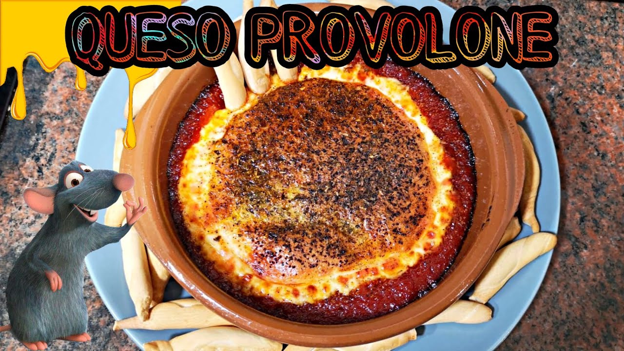QUESO PROVOLONE CON TOMATE ¡¡MUY FÁCIL!!