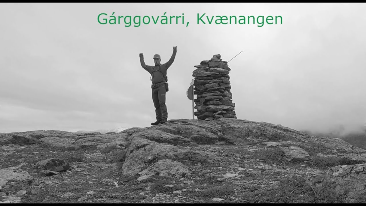 Gárggovárri (471 moh), Burfjord - Ut i Nord tur 123