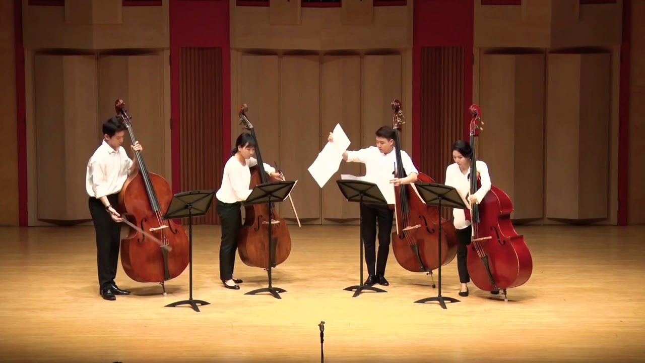A. Piazzolla - The Four Seasons of Buenos Aires for Bass Quartet(Arr. 양준석) | [Bass Quattro]